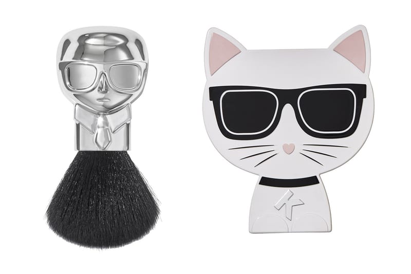Here's an Official Look at Karl Lagerfeld x ModelCo's Makeup Collection