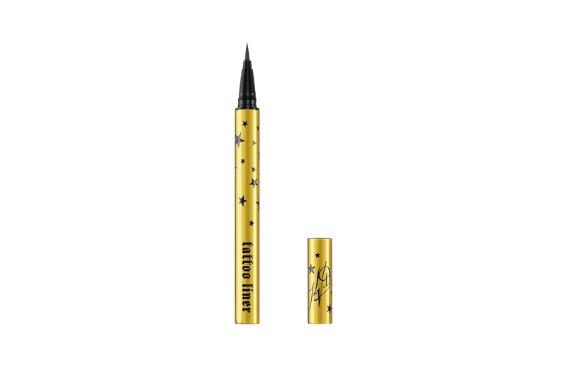 kat von d beauty 10 year anniversary makeup collection tattoo eye liner gold case