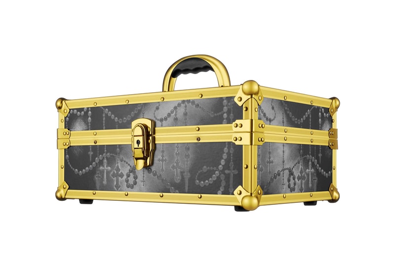 kat von d beauty 10 year anniversary makeup collection gold black grey case