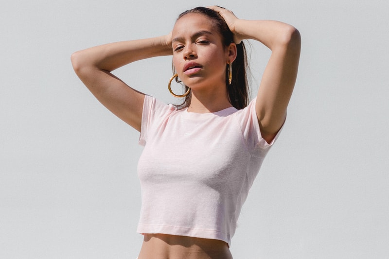Kith Women Spring 2018 Classics Collection Mulberry Tee Baby Pink