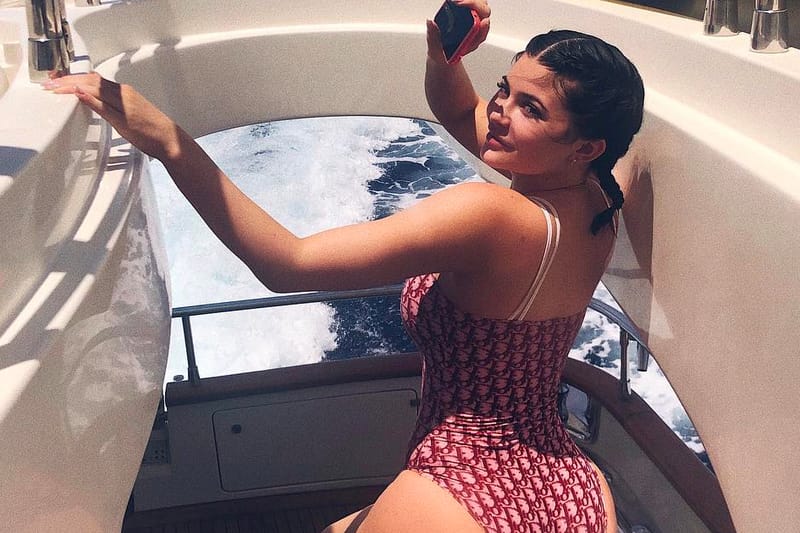 Here's Where to Buy Kylie Jenner's Vintage Christian Dior Swimsuit