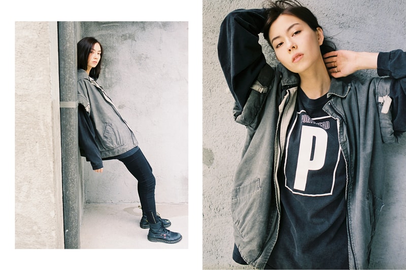 Lauren Tsai Terrace House Aloha State Black T-shirt Jeans Boots Varsity Vintage Editorial