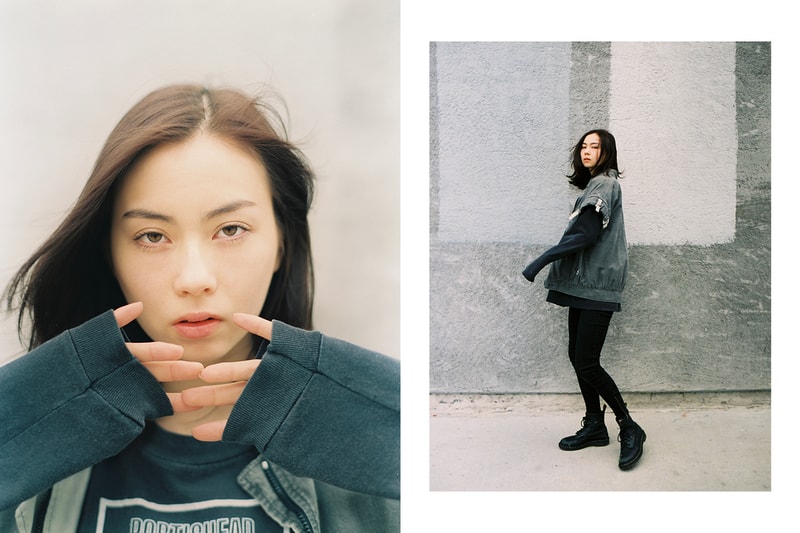 Lauren Tsai Terrace House Aloha State Black T-shirt Jeans Boots Varsity Vintage Editorial