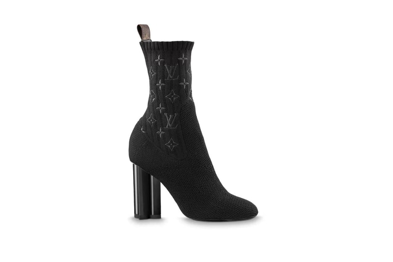 Louis Vuitton Silhouette Monogrammed Ankle Boots Black Khaki Navy Blue