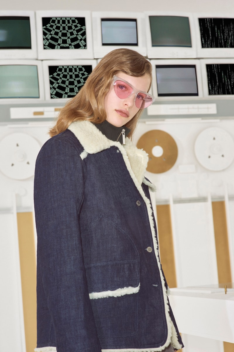 Maison Kitsune Fall/Winter 2018 Lookbook Fashion Collection Prints Patterns Material