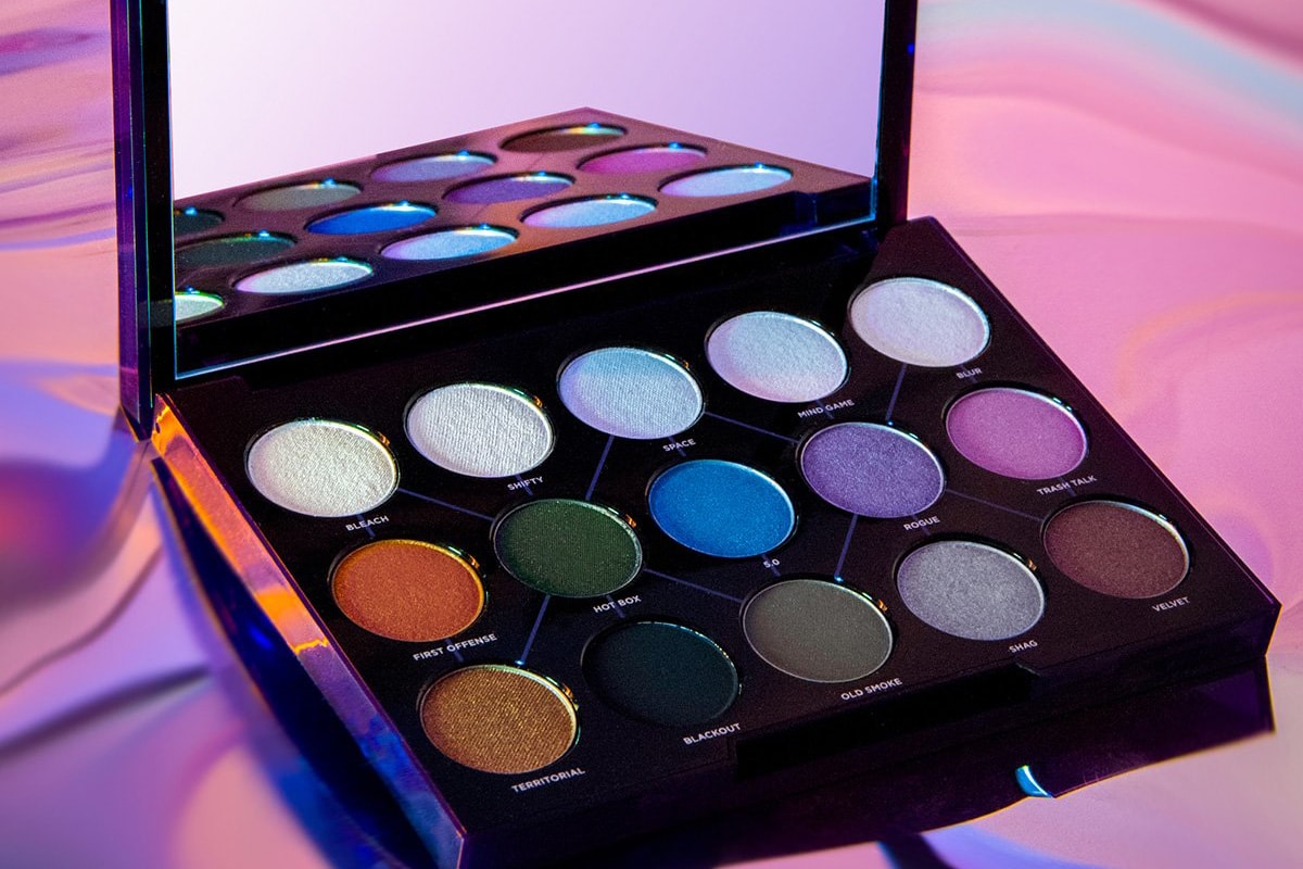 KKW Beauty Kim Kardashian Blue Eyeshadow Mario Dedivanovic