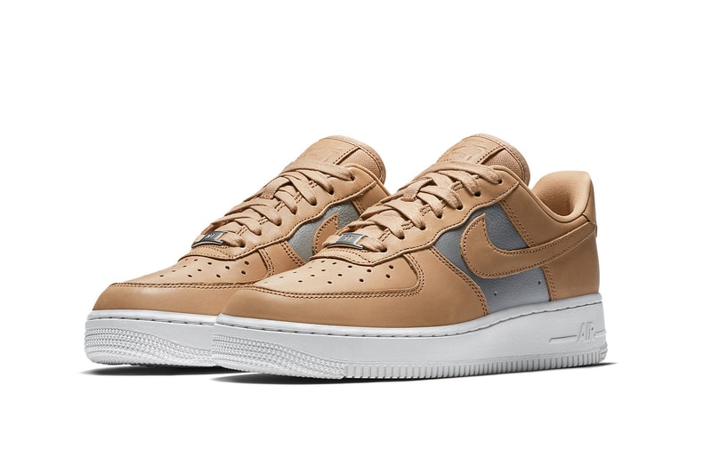 Nike Air Force 1 and Blazer Low in "Tan Silver" Sneaker Silhouette