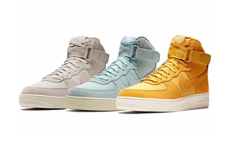 Nike's Air Force 1 Hi in Suede Gets Three New Colorways
