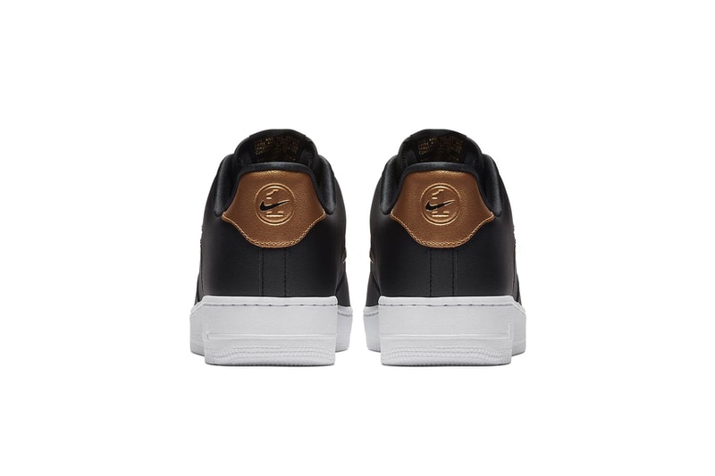 Nike Air Force 1 Low Jewel Blue Black Rose Gold Sneakers