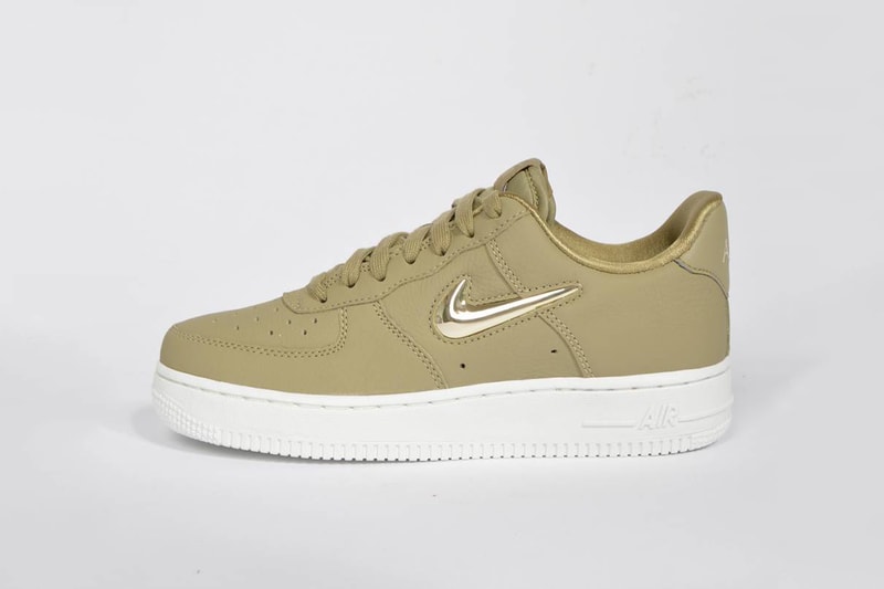 Nike Air Force 1 Premium LX "Olive" & "Phantom" Sneaker Shoe Trainer Silhouette AF1 Sporty