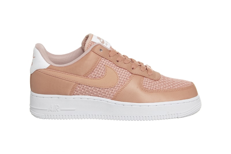 Nike Air Force 1 Peach Crimson Bliss Woven Sneaker