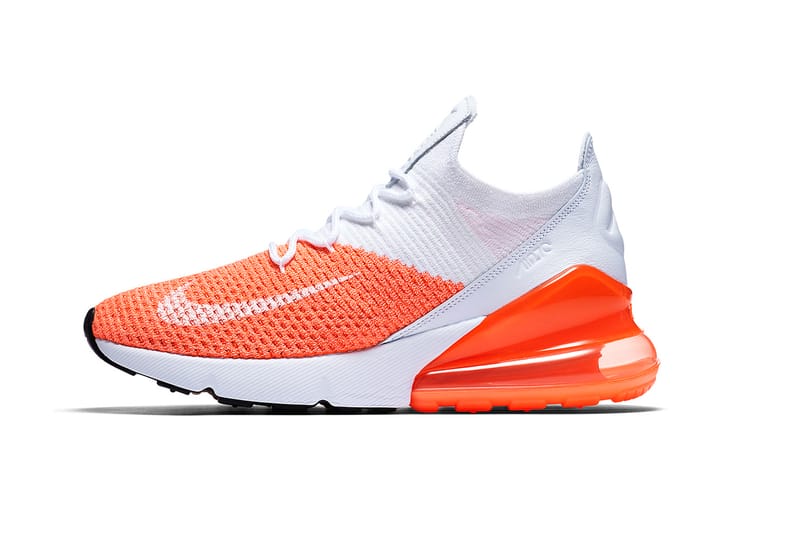 Nike's Air Max 270 Flyknit Is Ultra Chic in "Crimson Pulse"