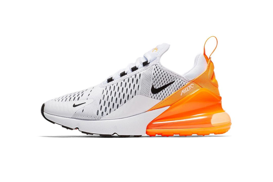 orange nike 270 cheap