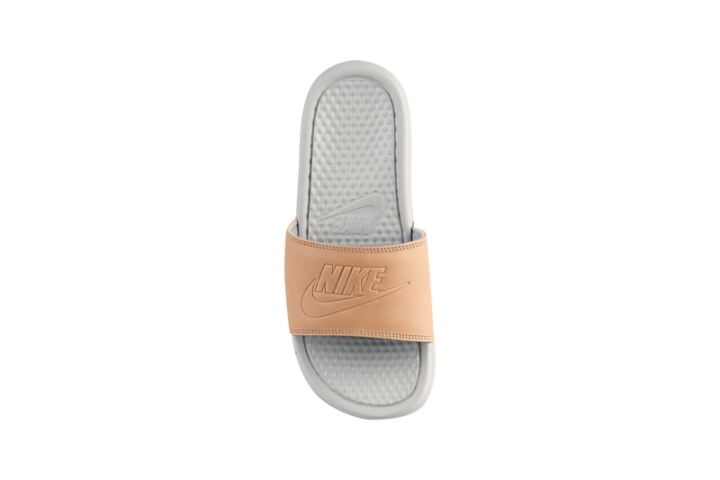 Nike Benassi Slides Vachetta Tan Light Bone