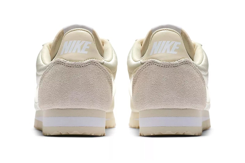 Nike Classic Cortez Nylon Fossil White
