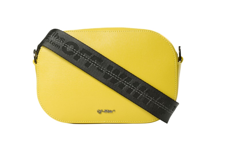 Off-White™ Yellow Black Industrial Strap Camera Bag
