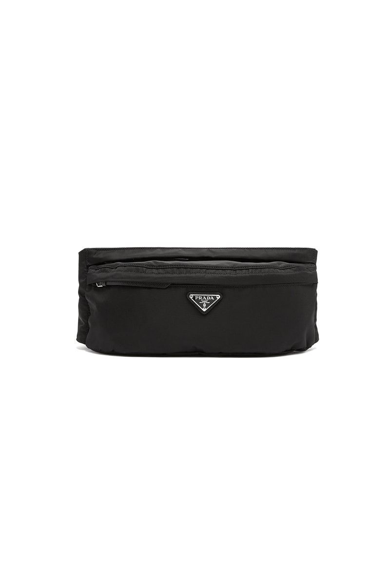 Prada Nylon Belt Bag Black