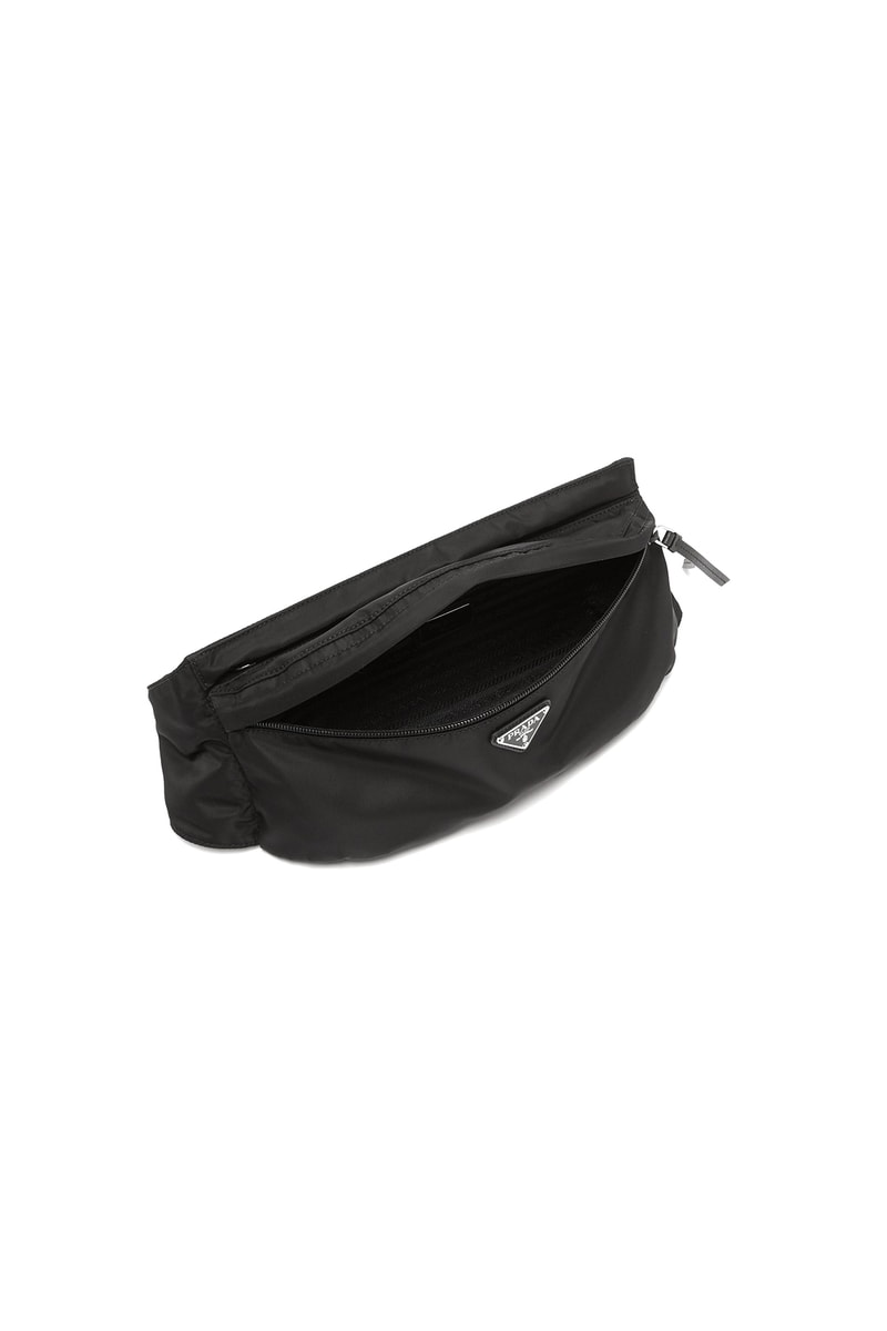 Prada Nylon Belt Bag Black