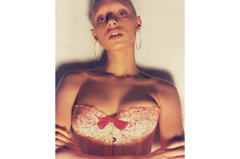 Rihanna Savage X Fenty Campaign Lingerie UGLYWORLDWIDE Candy Red Bustier