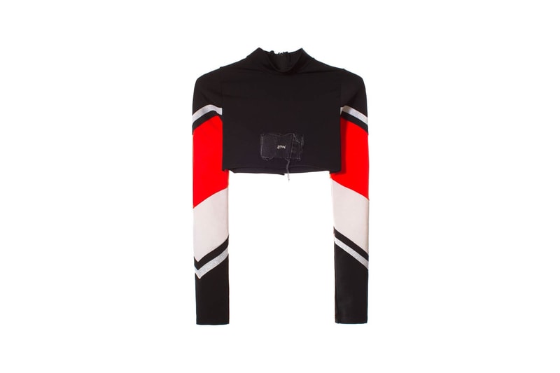 Sami Miro Vintage VFILES Cropped Turtleneck Shirt Black