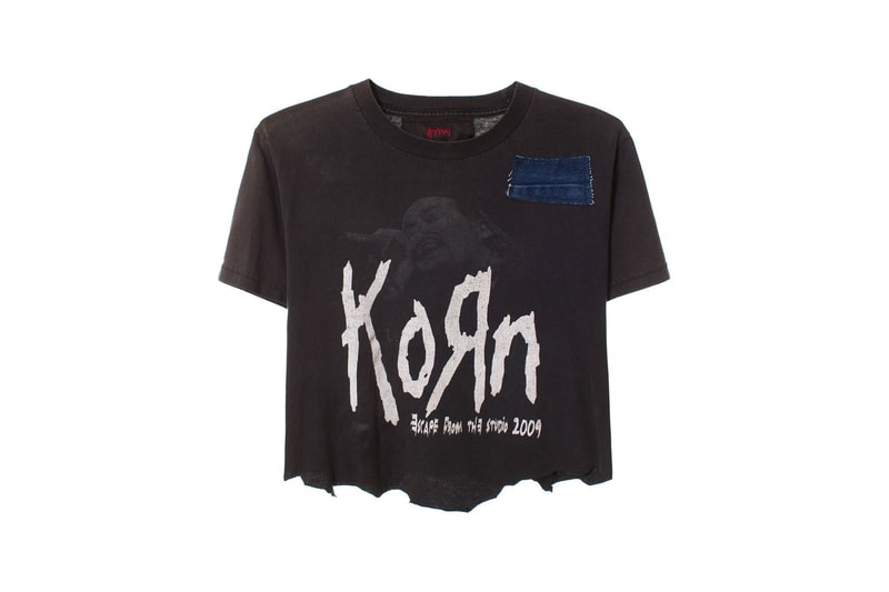 Sami Miro Vintage VFILES Korn Cropped Band Tee