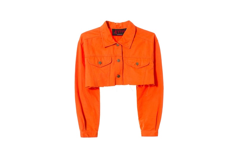 Sami Miro Vintage VFILES Denim Jacket Orange
