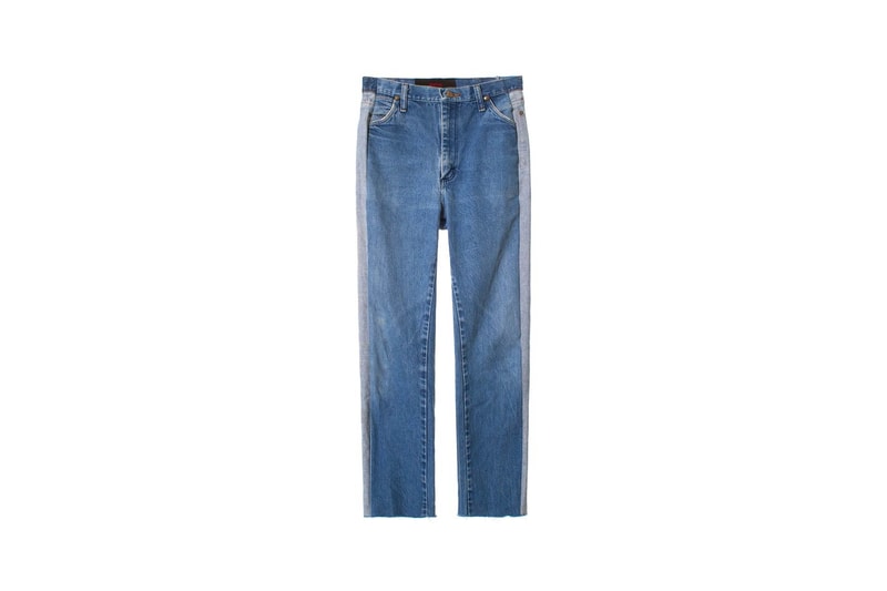 Sami Miro Vintage VFILES Patchwork Denim Jeans Blue