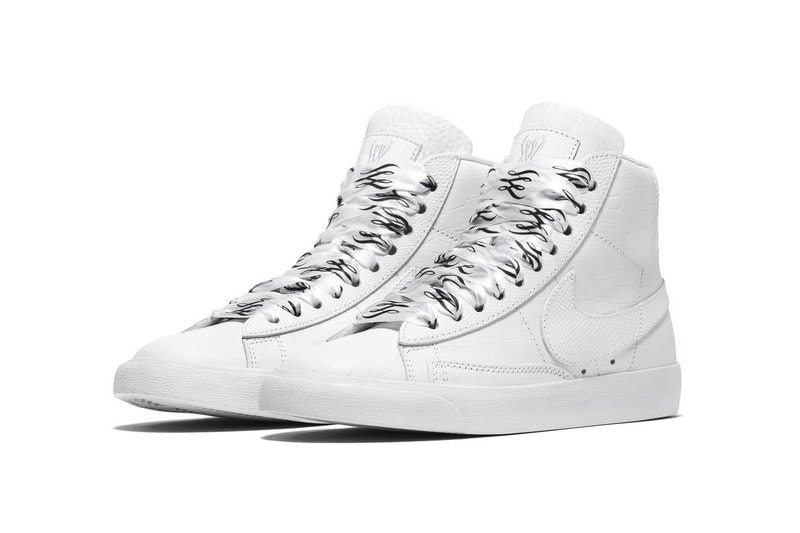 Serena Williams Nike Blazer Mid White Black