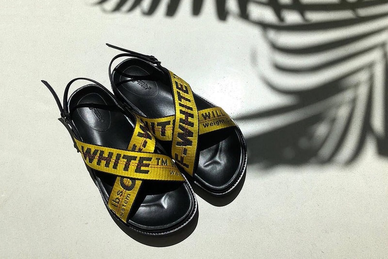 The Five Best Streetwear Sandals for Summer Off-White Suicoke Dr Martens Rick Owens Alexander Wang
