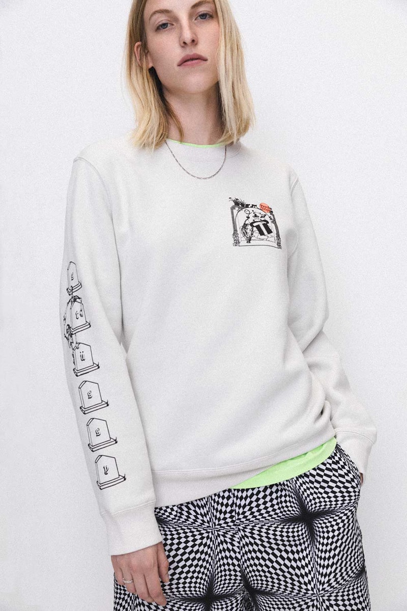 Stussy Women Summer 2018 Lookbook White T-Shirt