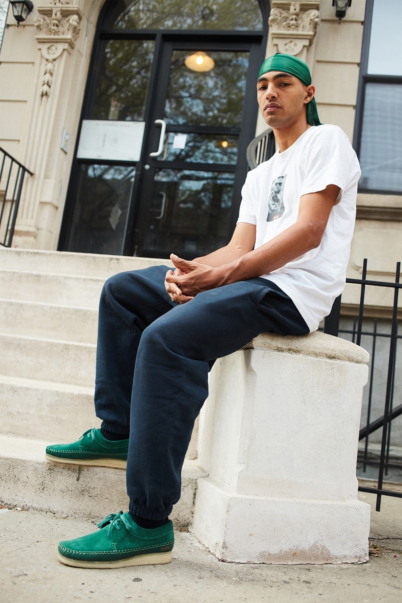 Supreme Clarks Originals Weaver Shoe Red Pink Green Black White Spring Summer 2018 Collaboration Collection Release Date Info