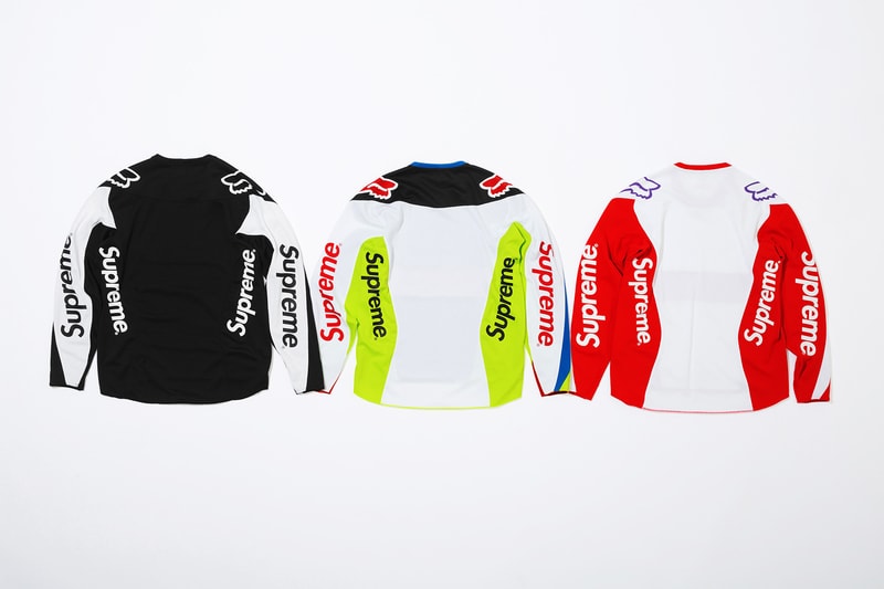 supreme fox racing spring 2018 lookbook motocross motorsport