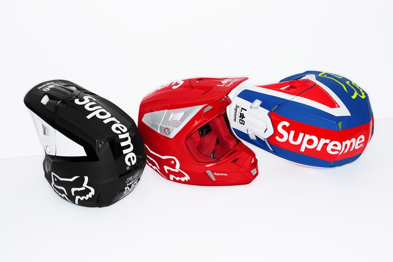 supreme fox racing spring 2018 lookbook motocross motorsport