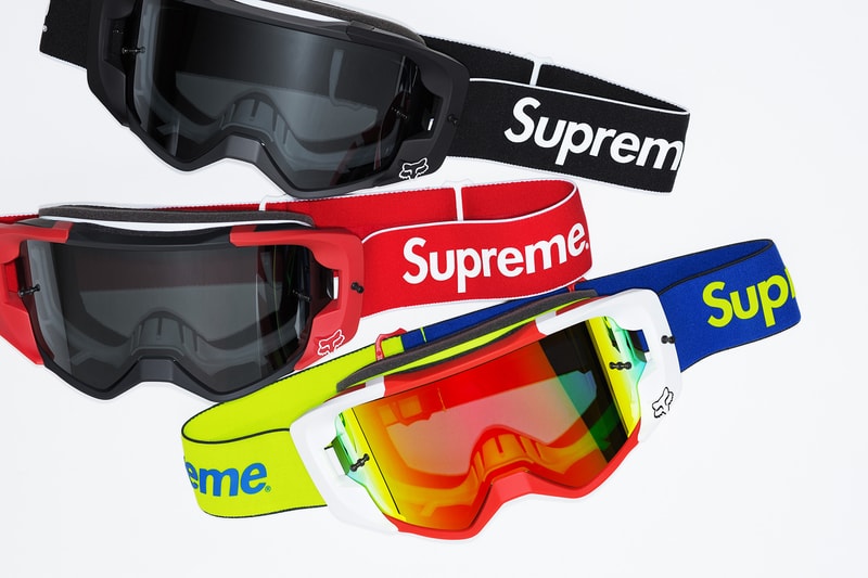 supreme fox racing spring 2018 lookbook motocross motorsport