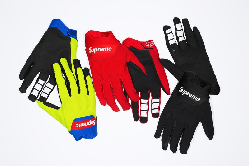 supreme fox racing spring 2018 lookbook motocross motorsport