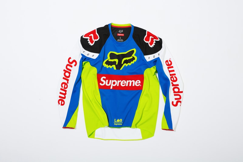 supreme fox racing spring 2018 lookbook motocross motorsport