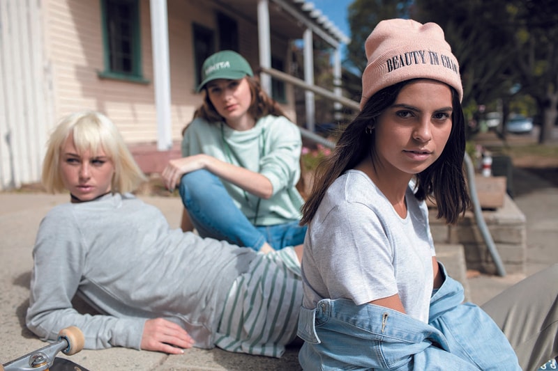 Best Women's Skate Clothing Brands Stussy Vans Brujas Dickies Carhartt Nikita OBEY Santa Cruz Volcom Wasted Paris Female Skateboarding