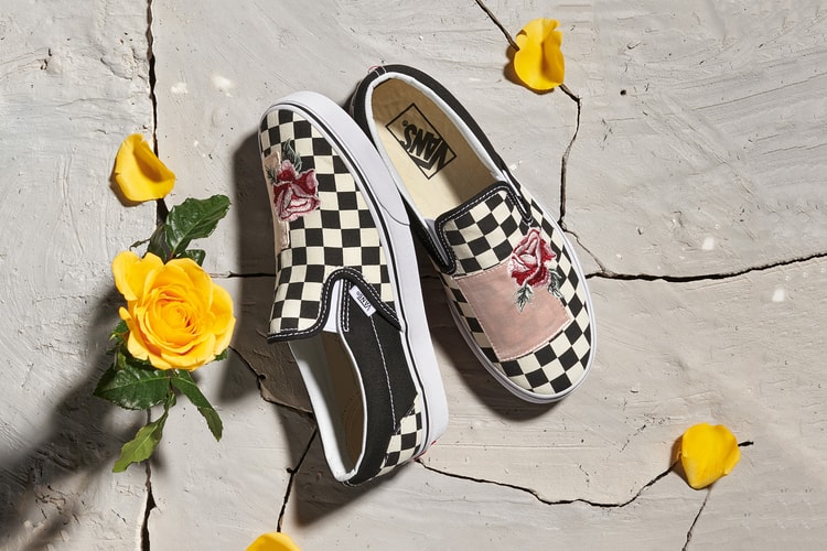 Vans Blooms a Floral Embroidered Slip-On and Authentic