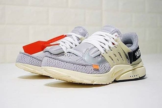 Take a Closer Look at Virgil Abloh x Nike's Air Presto "Wolf Grey"