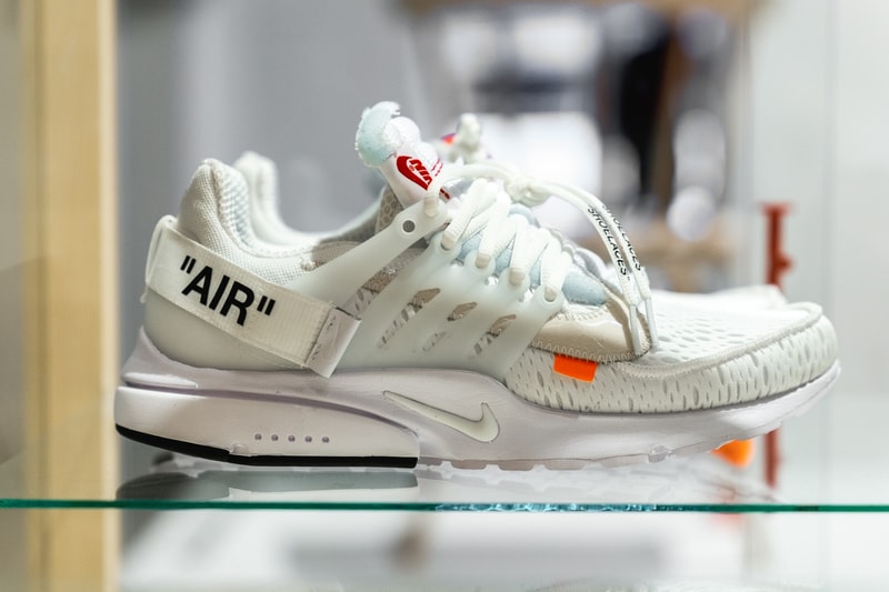 Virgil Abloh x Nike Air Presto White