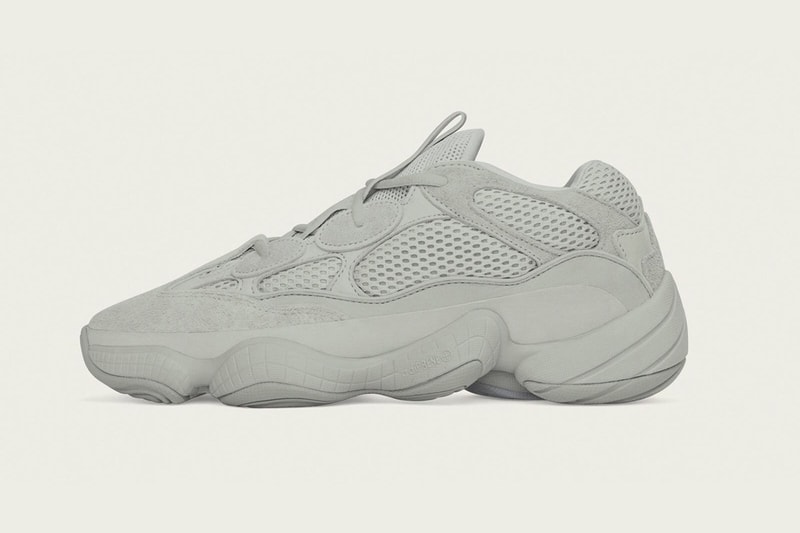 Kanye West yeezy boost 500 salt grey colorway new color revision