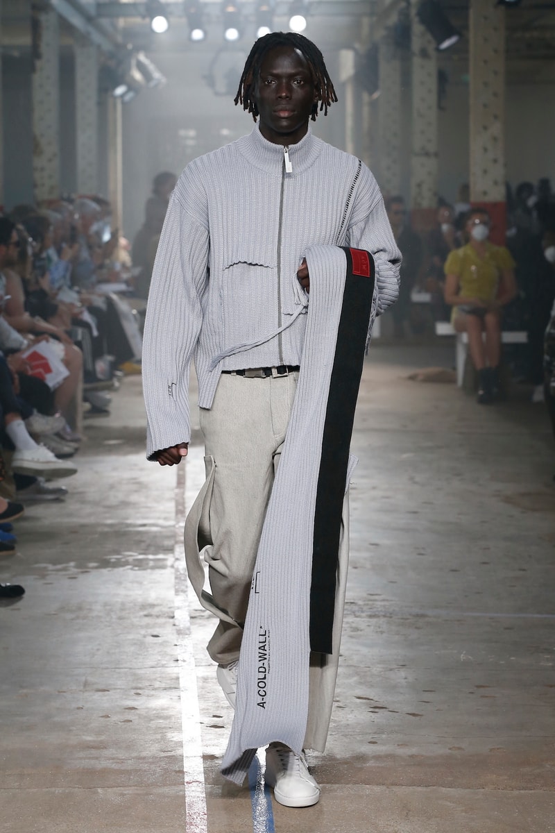 A-COLD-WALL* Spring/Summer 2019 LFW Runway Show Samuel Ross Collection Utalitarian Streetwear