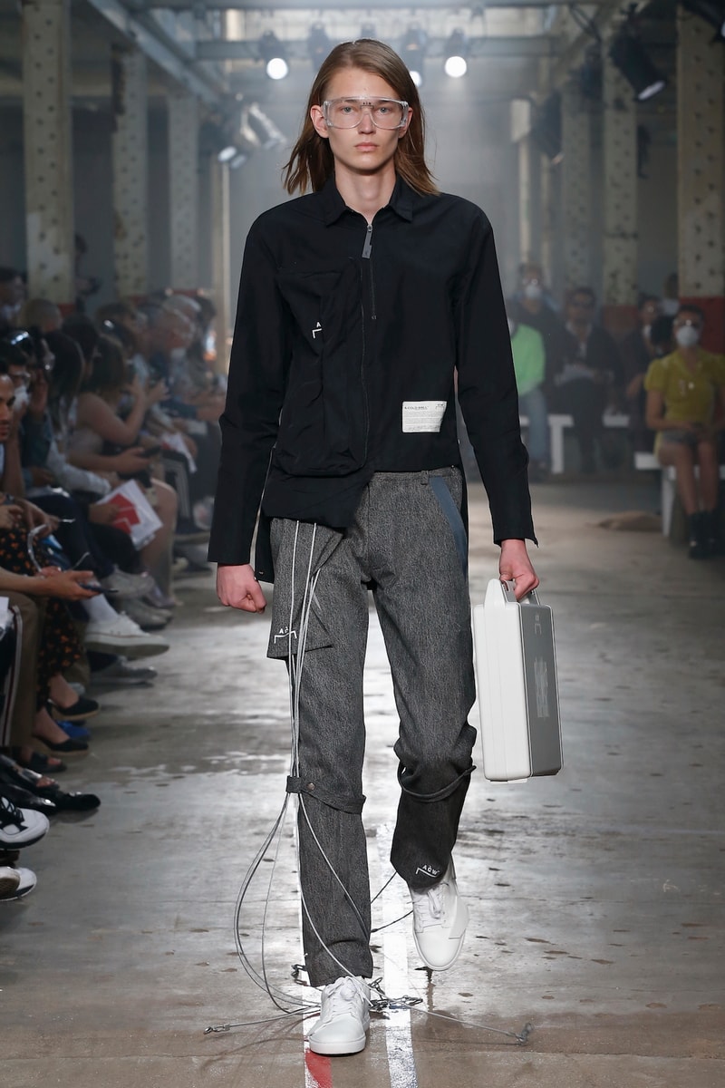 A-COLD-WALL* Spring/Summer 2019 LFW Runway Show Samuel Ross Collection Utalitarian Streetwear