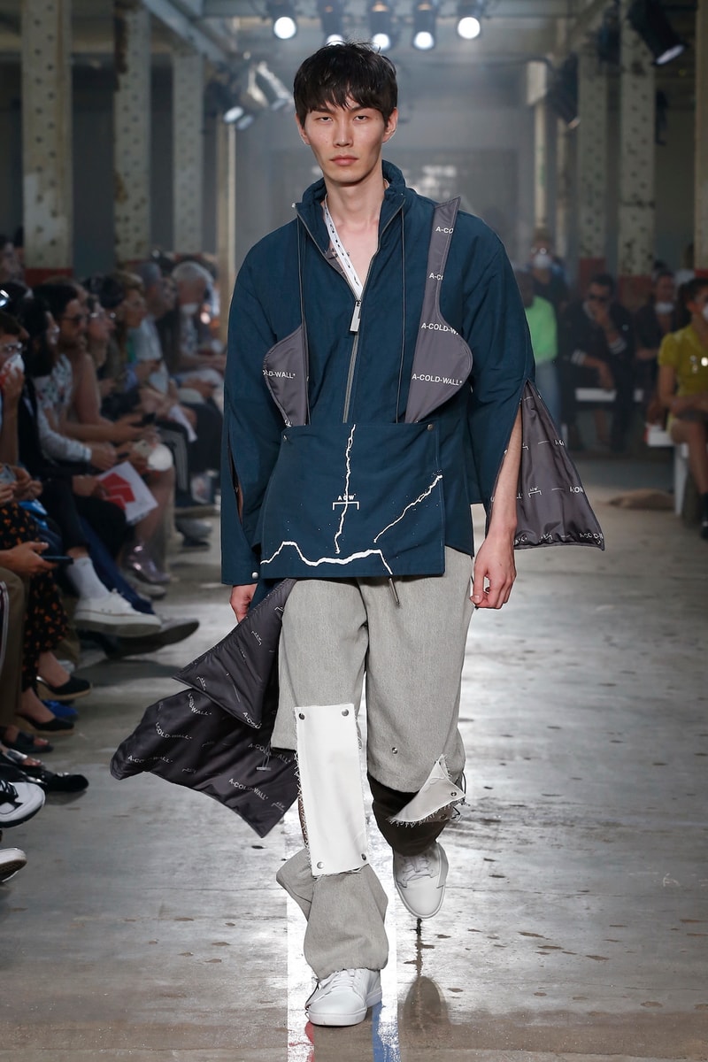 A-COLD-WALL* Spring/Summer 2019 LFW Runway Show Samuel Ross Collection Utalitarian Streetwear
