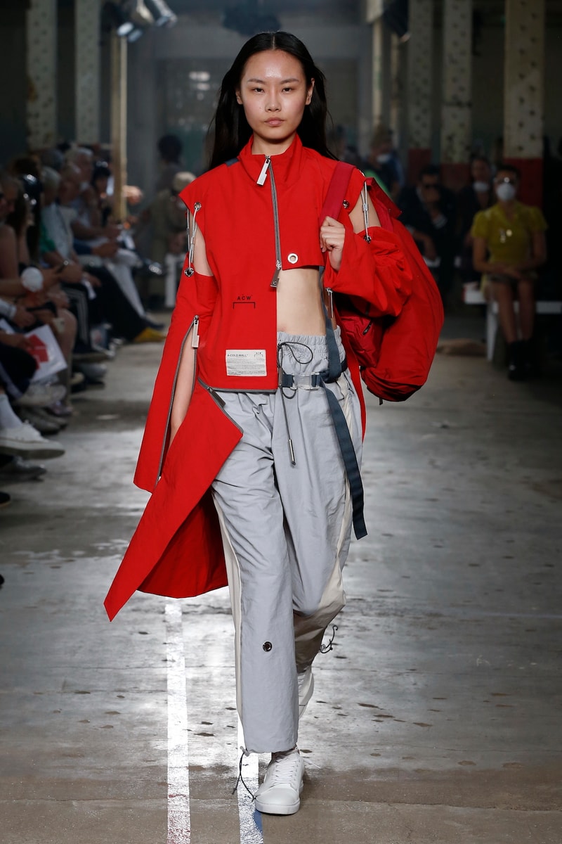 A-COLD-WALL* Spring/Summer 2019 LFW Runway Show Samuel Ross Collection Utalitarian Streetwear
