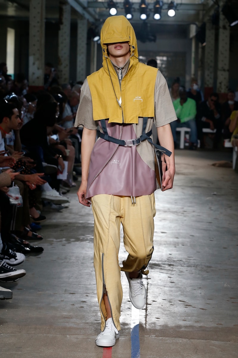A-COLD-WALL* Spring/Summer 2019 LFW Runway Show Samuel Ross Collection Utalitarian Streetwear
