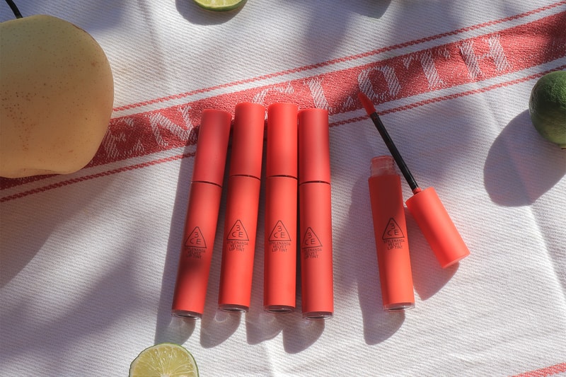 3ce korean beauty k-beauty velvet lip tints lipsticks makeup