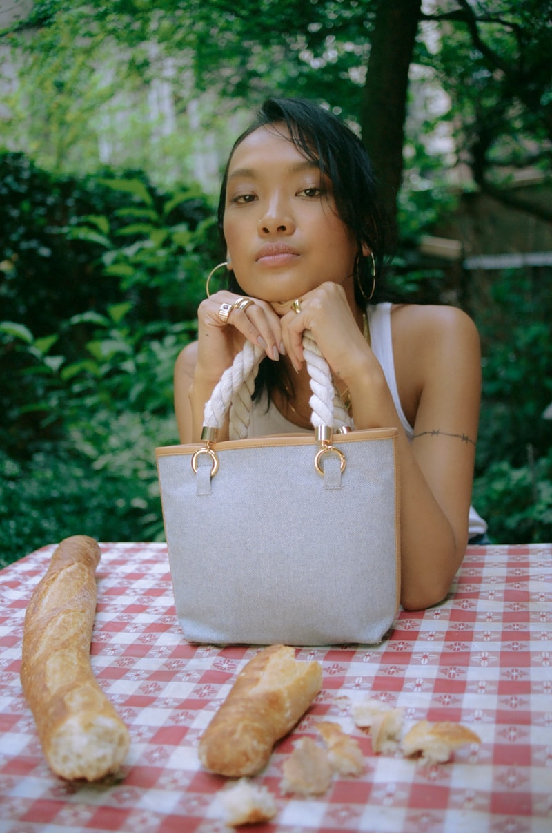Janis Studios Ethical Denim Bag Collection Upcycled Interchangeable Handles DIY Mixing Matching