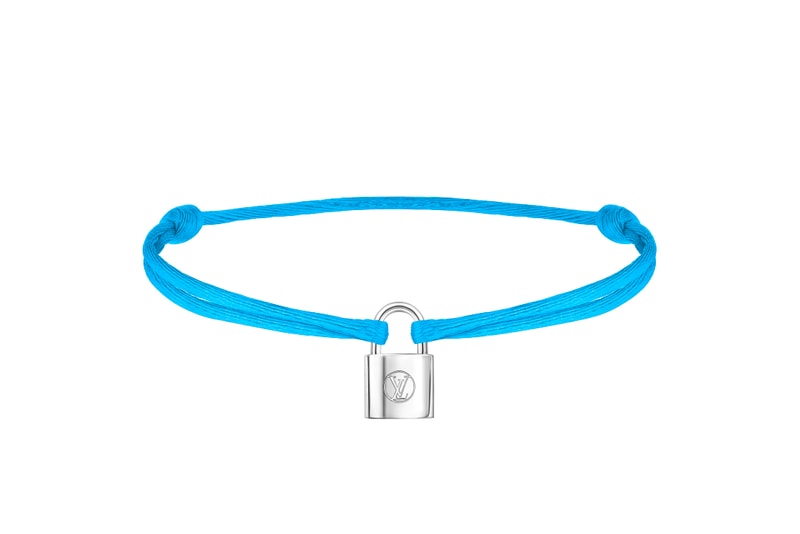 Louis Vuitton Silver Lockit Charity Bracelets UNICEF LV Locks Lock Neon Pink Orange Black Green Blue