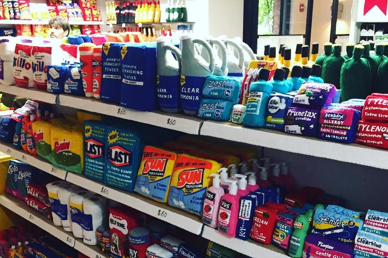 Lucy Sparrow Artist Felt Supermarket Los Angeles The Standard LA